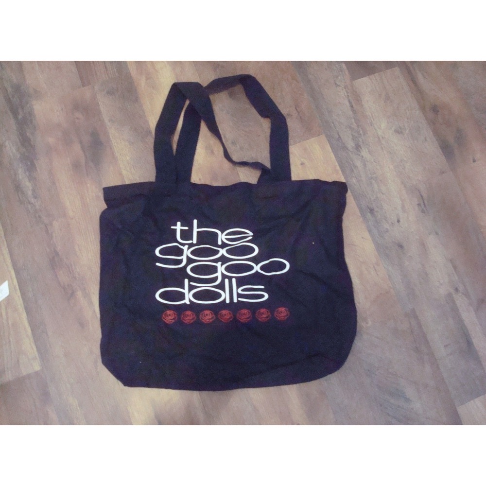 GOO GOO‎ DOLLS 2001 BAG TOTE PURSE RARE  VINTAGE DEADSTOCK D1